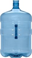 Vista 5 de Brio Libre de B.P.A. Contenedor de Botella de Agua Reutilizable de Plástico de 5 Galones con Tapa de Corona