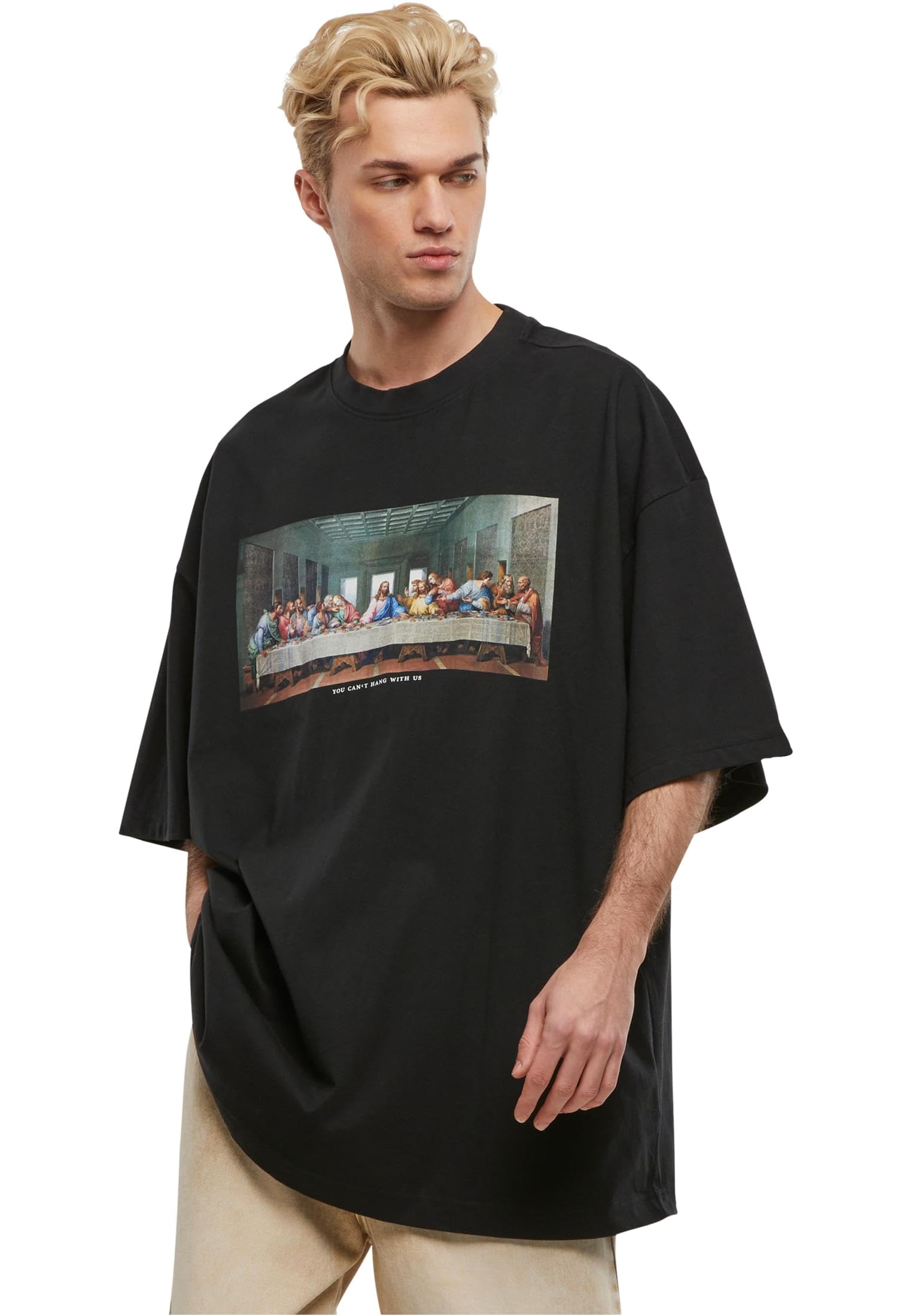 Mister Tee Can't Hang with Us Huge Tee, Black, S