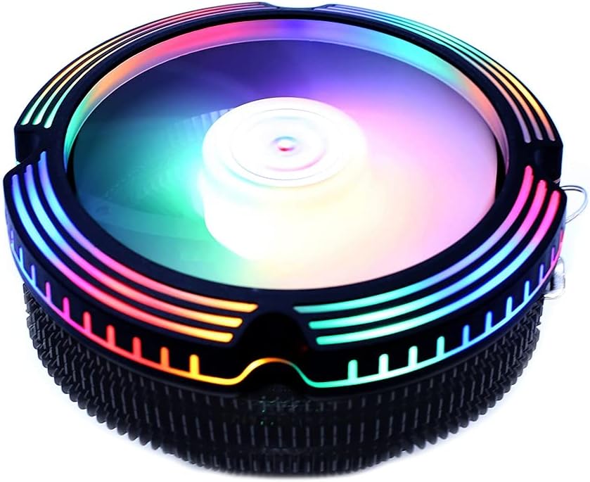 PC CPU Cooler Fan Ventilador 120mm Colorful RGB 4PIN Radiator for and