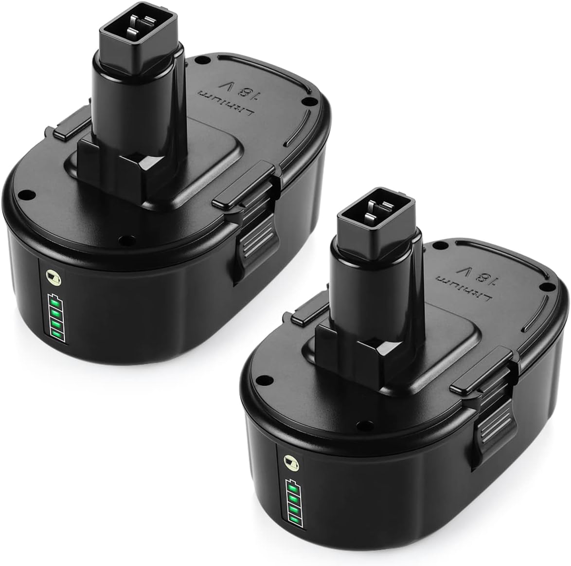 Energup 2Pack 18V 6000mAh Lithium Battery for Dewalt 18V XRP Battery DC9096 DC9098 DC9099 DE9096 DE9095 DW9096 DW9098 DW9095 DC9182 for Dewalt 18V Lithium Batteries