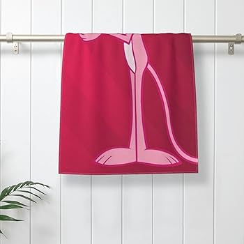 Amazon｜ピンク・パンサー Pink Panther タオル フェイスタオル