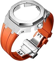 PTREWB GEN4 Gen5 GA2100 Metal Bezel For 4th Generation Rubber&Steel Watch Case Strap GA-B2100 2110