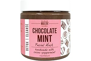 Mojo Spa Hydrating Chocolate Mask with Detoxifying Clay and Peppermint