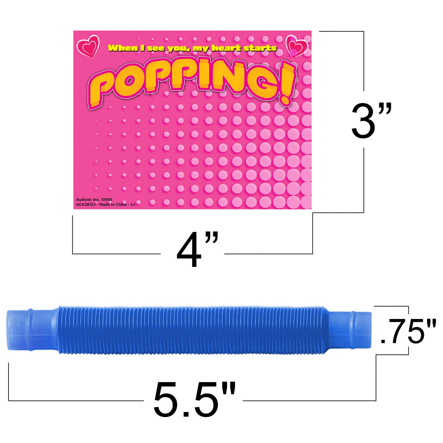 Pop Tubes Set Snapklik.com : ArtCreativity Valentines Day Gifts For Kids, Pop Tubes ...
