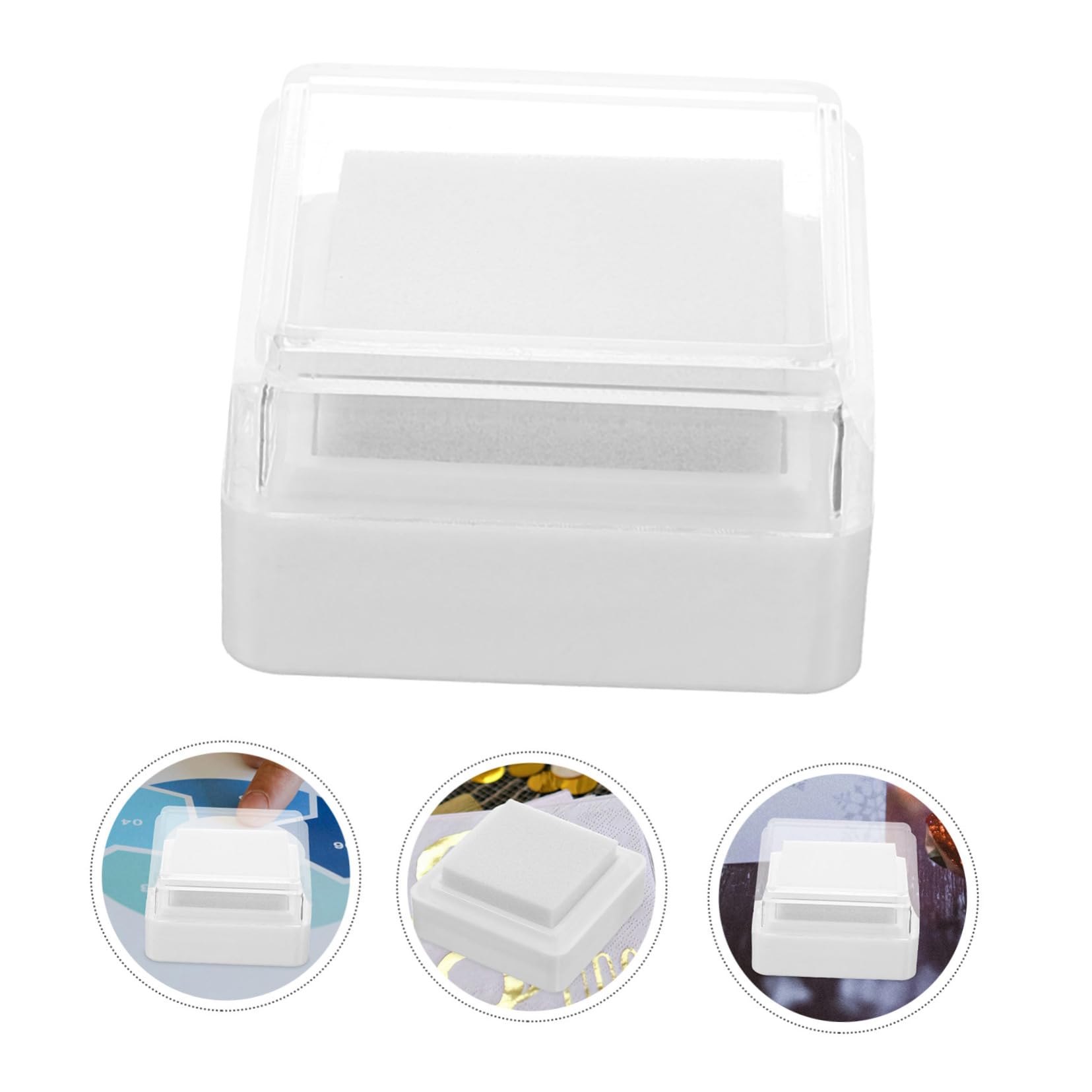Lurrose 25pezzi Cuscinetti Per Timbri Mano Tamponi Per Vuoti Per e Scrapbooking Per Su e