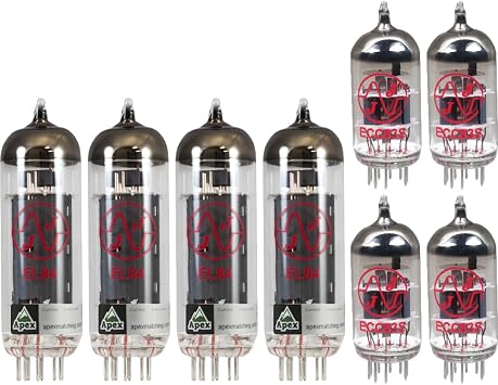 Tube Set - for Carvin V3M, Tube Brand JJ Electronics