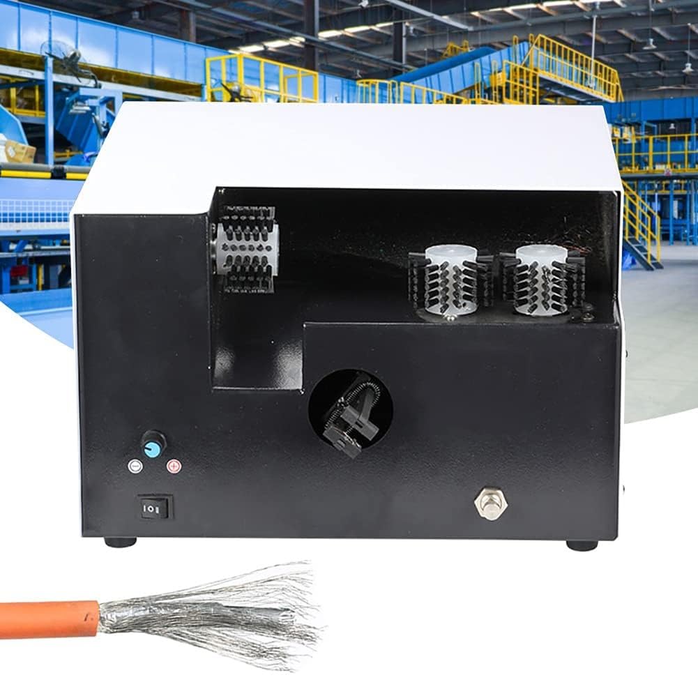 Kabeldrehwerkzeug für effizientes Abschälen, Abisolieren, Schneiden, passend für 5–60 mm Drähte, ideal für elektrische Arbeiten, professioneller Geflechtschutz
