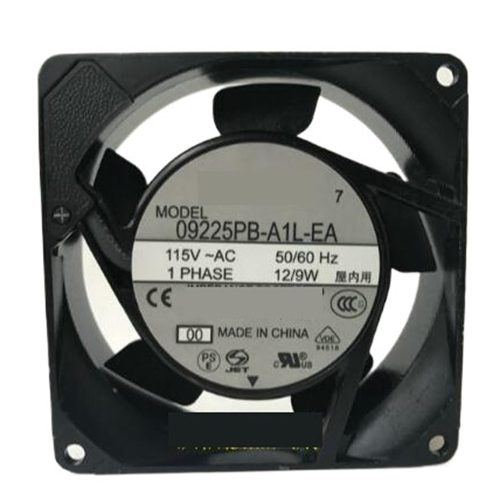 WEUSANXPL 9025 09225PB-A1L-EA 115V 50/60 12 / 9W Fan