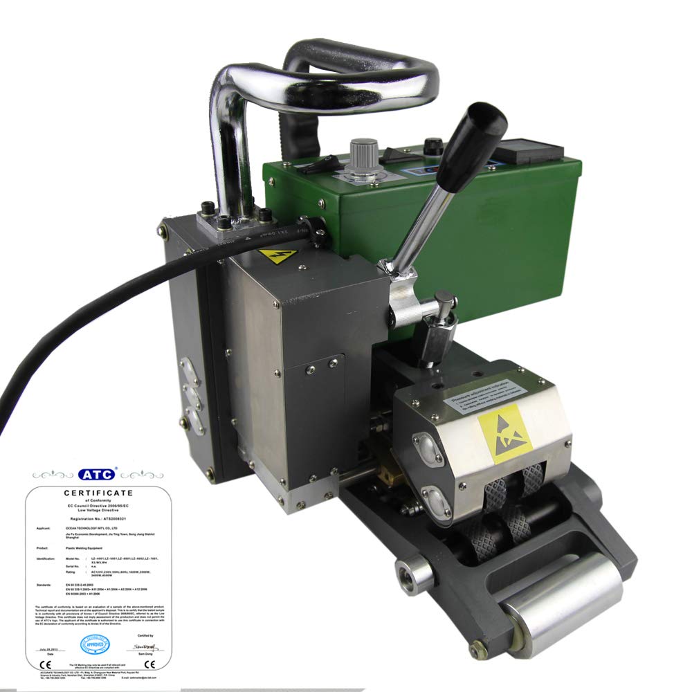 AC220V Hot Wedge Welder for Geomemberance Welding High Powerful Waterproof Membrane Welding Machine