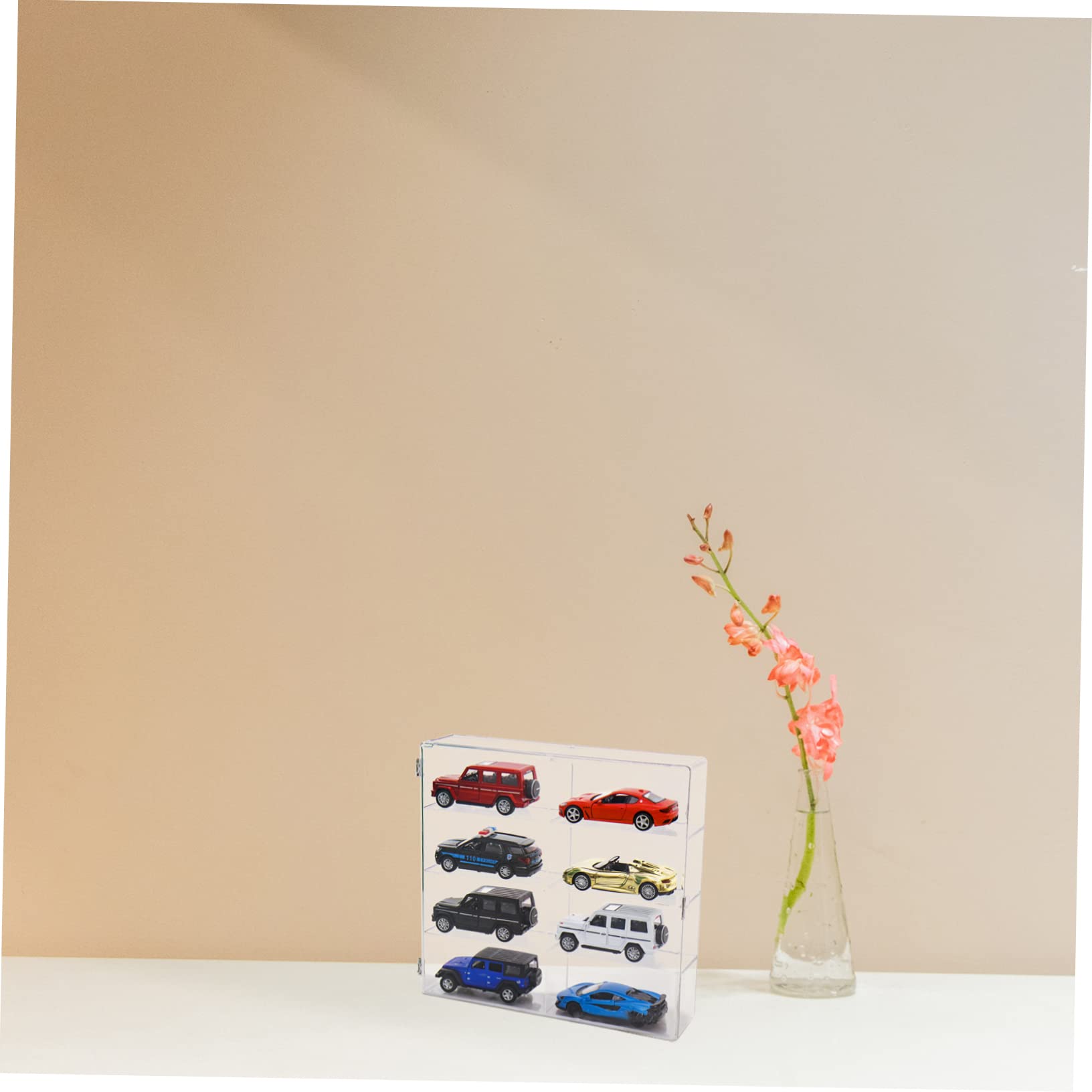 Caja de Acrílico para Maquetas de Coches 1: 32, Vitrina