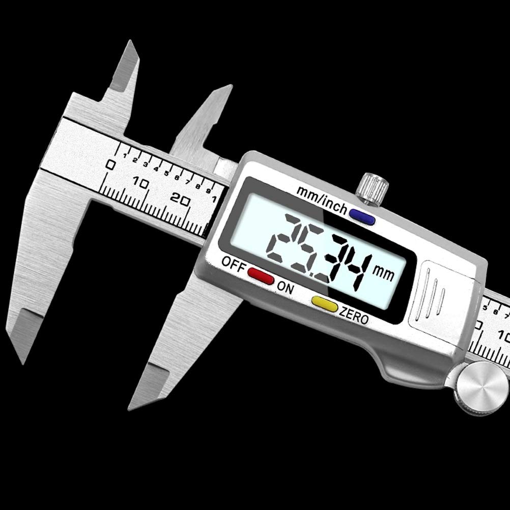 6-Inch 150 Mm Digitale Schuifmaat Roestvrij Staal Elektronische Digitale Schuifmaat Metalen Micrometer Meetinstrument CALIPER
