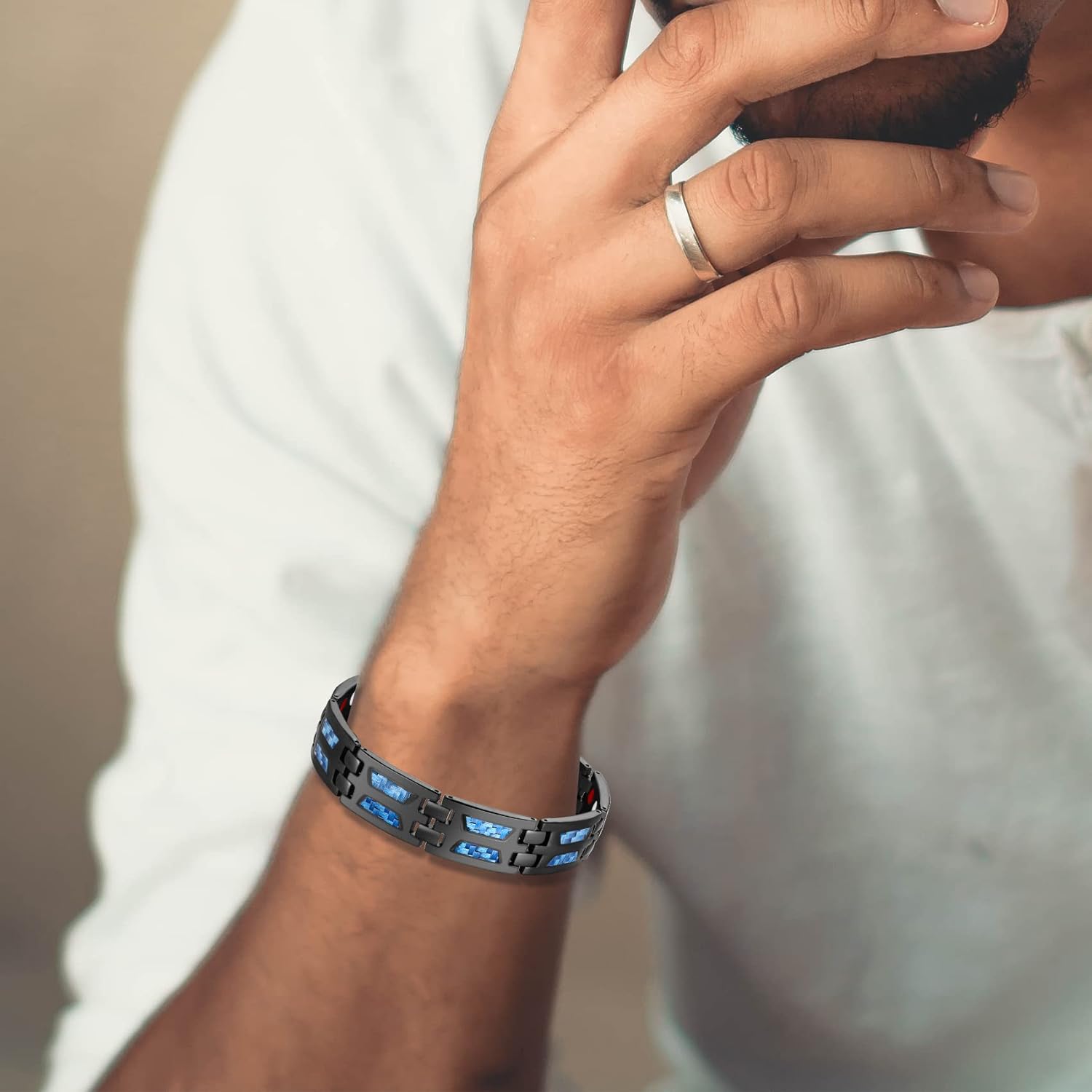 Buy Feraco Lymphatic Drainage Therapeutic Bracelets for Men