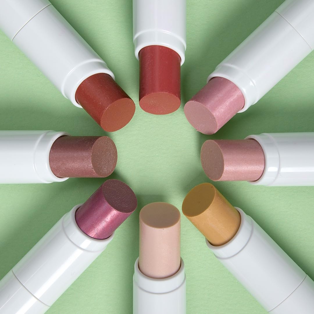 Deborah Milano Organic Pure Formula Coloured Lip Balm - Red Brick No. 5 - SPF 10, Cruelty Free Vegan, 100% Natural Origin - Image 2