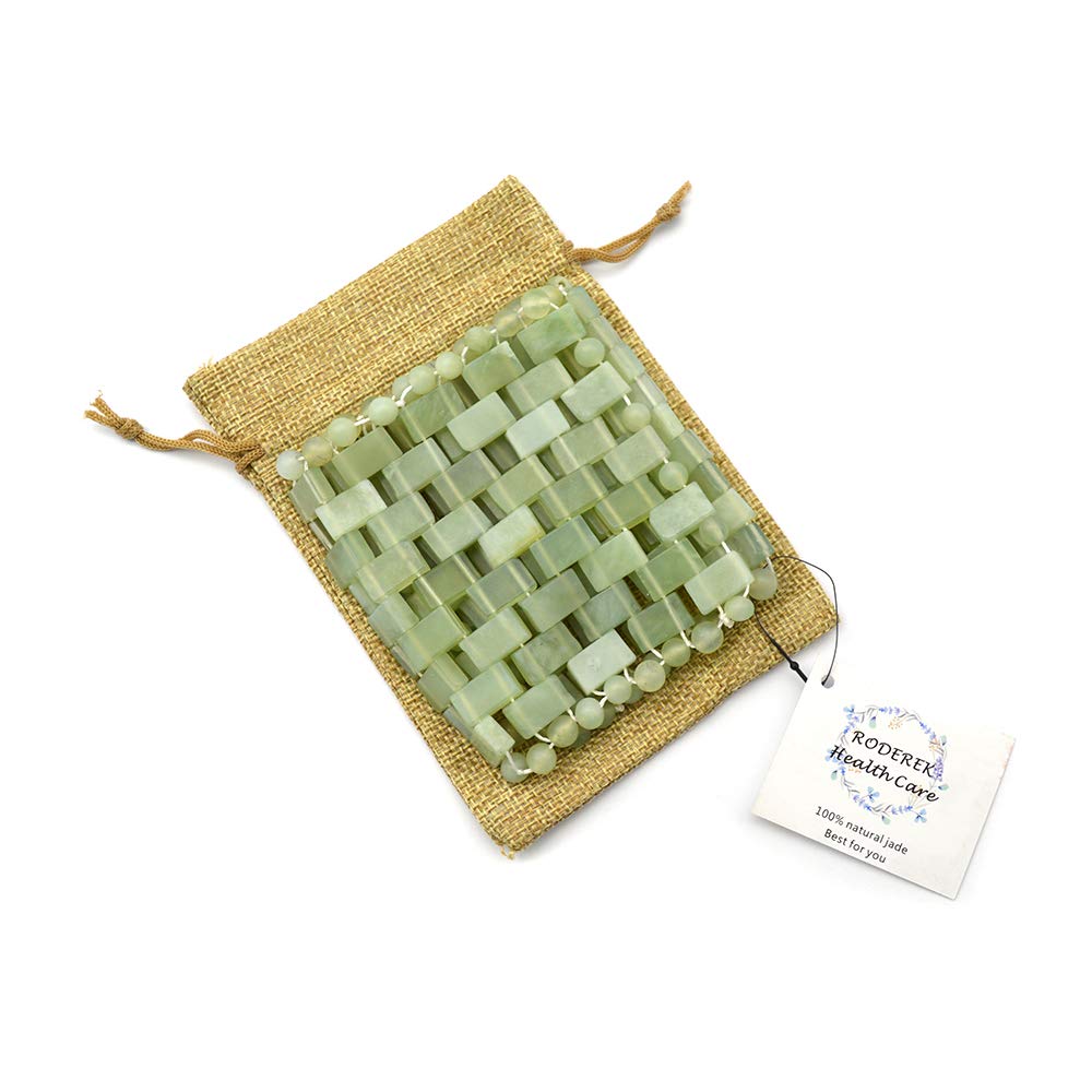 100% natürliche Jade beruhigende kühlende Entgiftende Schlafmaske, Anti-Aging Jade Augenmaske für geschwollene Augen und dunkle Kreise, Augenmassage