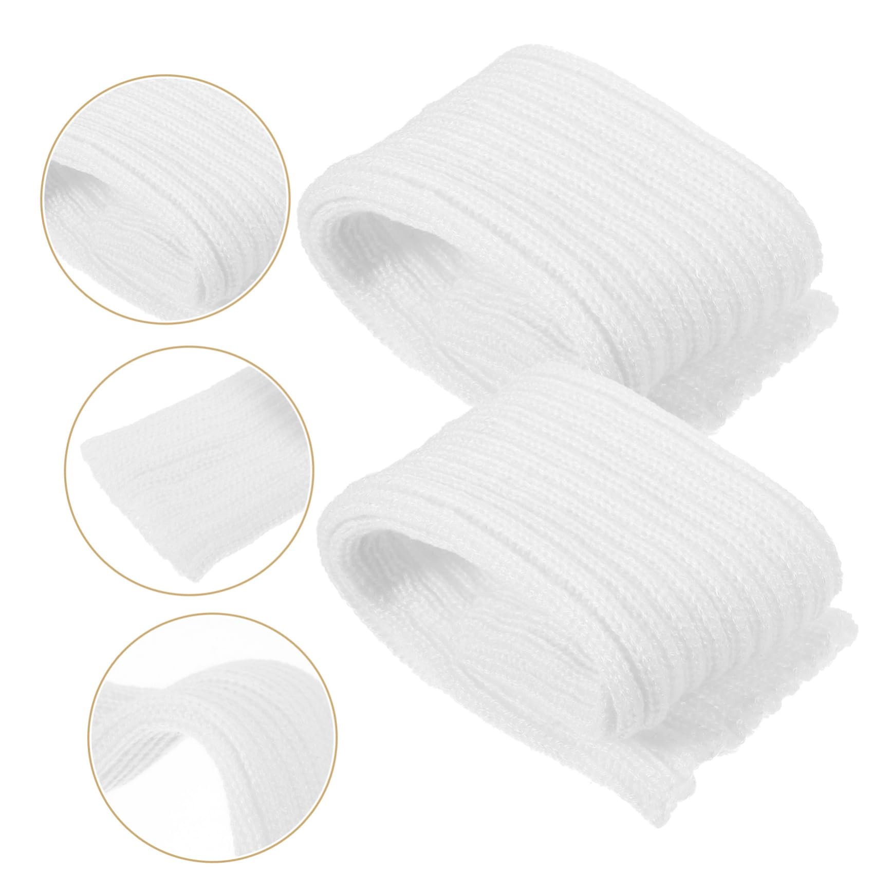 Holibanna Men's Arm Warmers Knit Open Finger Gloves Lightweight Arm Sleeves for Winter Protection