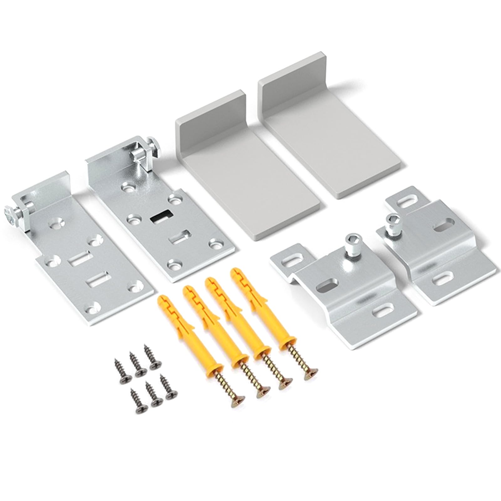 Buxuaaaa Multicolor Corner Bracket Stainless Steels Kitchen Cabinet Hanging Plates Wall Mount Brackets Cold Rolled Steels Cabinets Hardware Corner Bracket