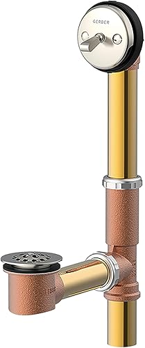 GERBER 29317 Drenaje de baño cromado