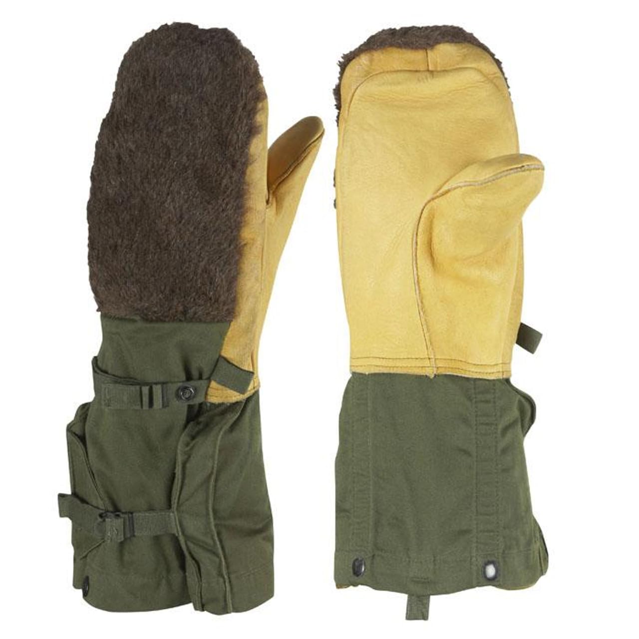 GI Issue Cold Weather Mittens OD Green (Small)
