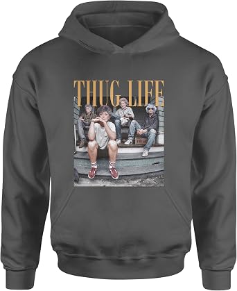 هودي Golden Girls Thug Life Street للشباب، صوف ناعم، تصميم جرافيكي