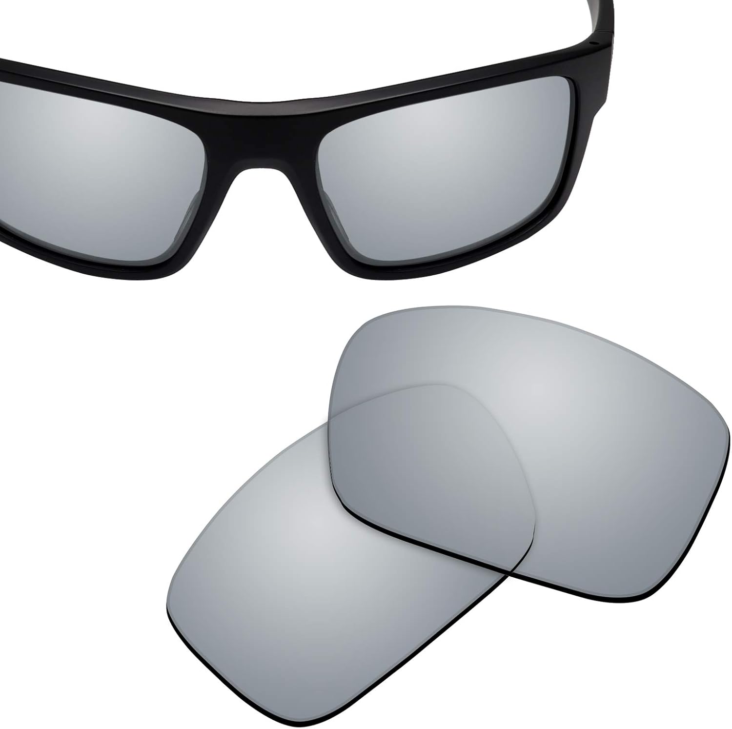 New 1.8mm Thick UV400 Replacement Lenses for Oakley Drop Point OO9367 Sunglasses
