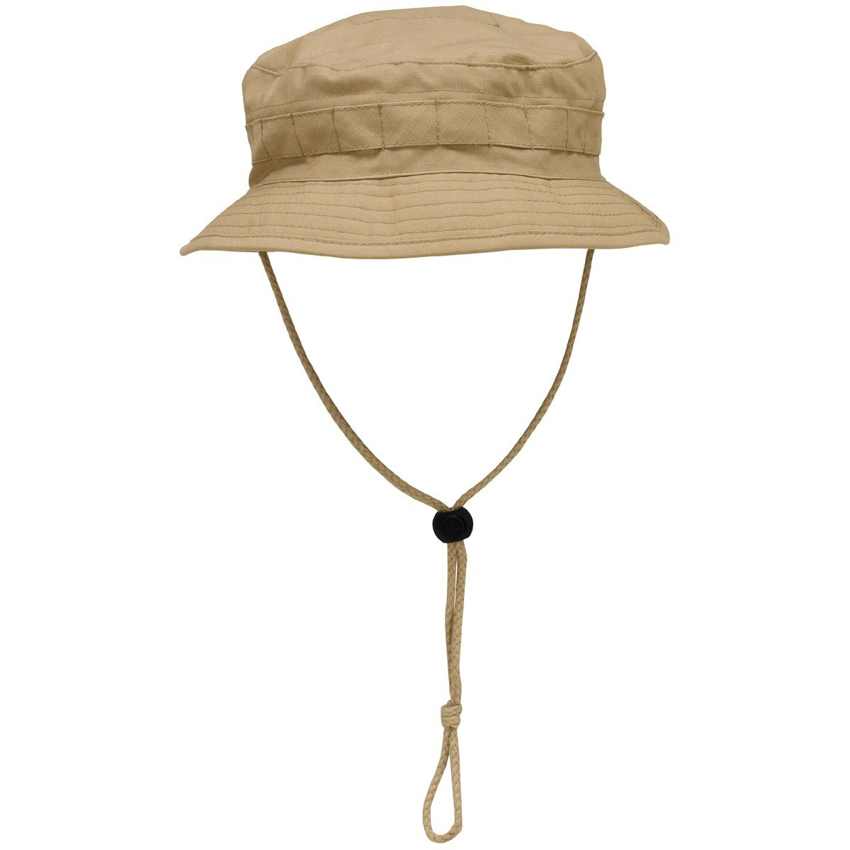 Mfh Men's Khaki Brit. Bush Hat Boonie Special Forces With Ripstop (Khaki/L)
