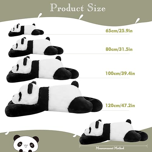 Miniatura 8 de NXNYNZ Oso de peluche de 25.6 pulgadas, lindo y suave oso polar para abrazar, juguetes de almohada, muñeca kawaii regalo de cumpleaños para adultos,