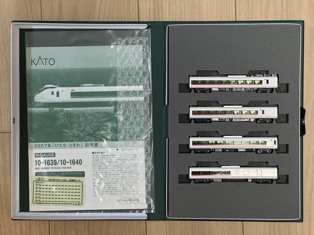 KATO 10-1639,10-1640 E657系 「ひたち・ときわ」 N) 10-1639 E657系「ひたち・ときわ」 6両基本セット | カトー