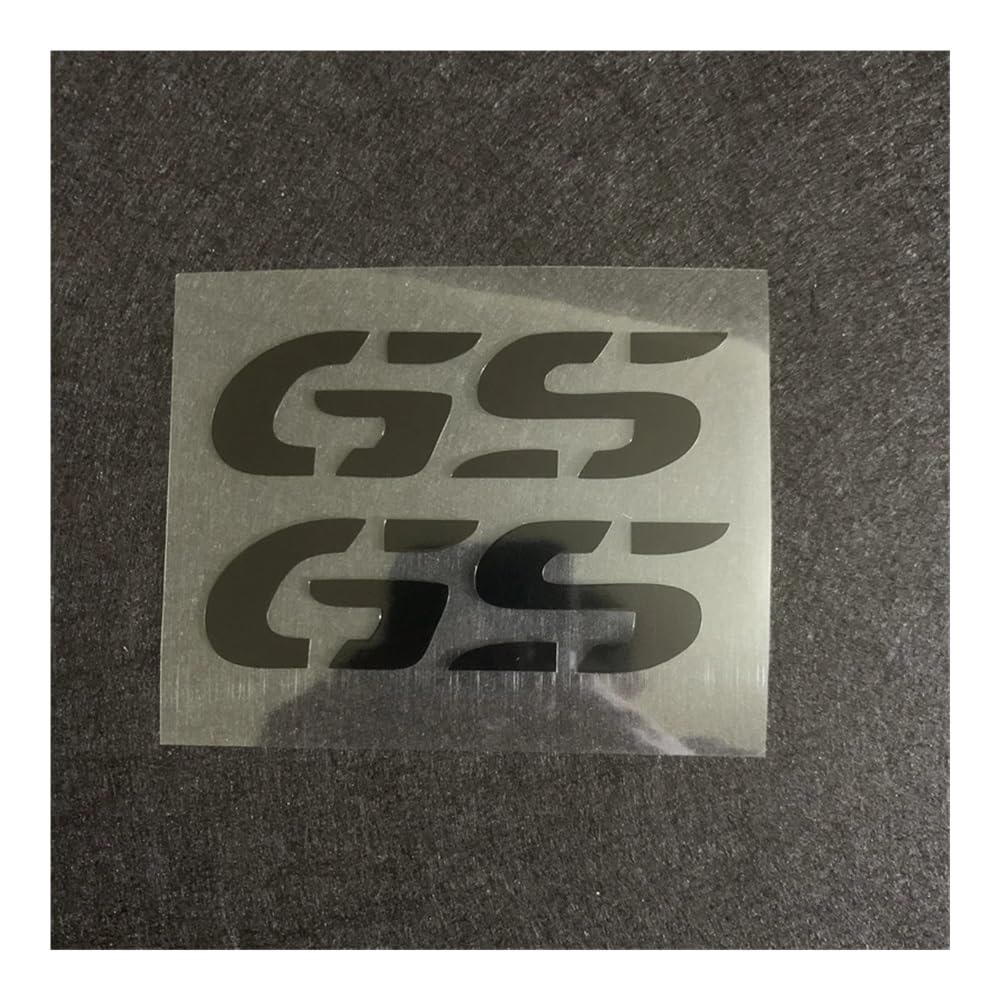 2Pcs Motorcycle Sticker Modification for F650 for F700 for F750 for F800 for F850 for R1250 for R1200GS Tank Pad(Black 15CM)