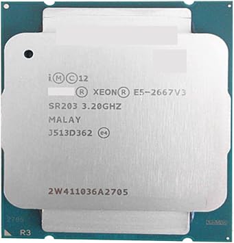CPU Original Procesador Xeon E5-2667V3 QS Version CPU E5 2667V3 3,2 GHz 8-Core 20M LGA2011-3 135W Envio Gratis E5 2667 V3 Processing Unit