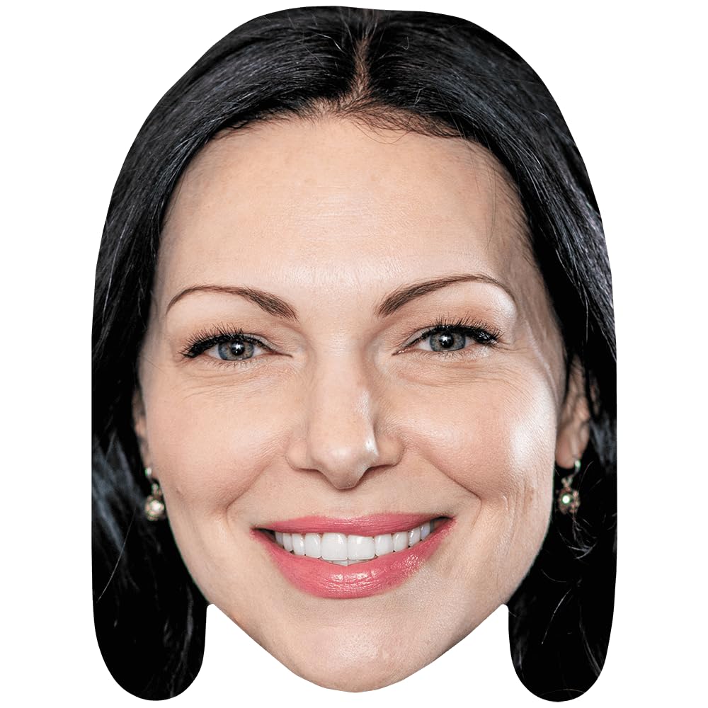 Laura Prepon (Smile) Celebrity Mask, Flat Card Face, Fancy Dress Mask
