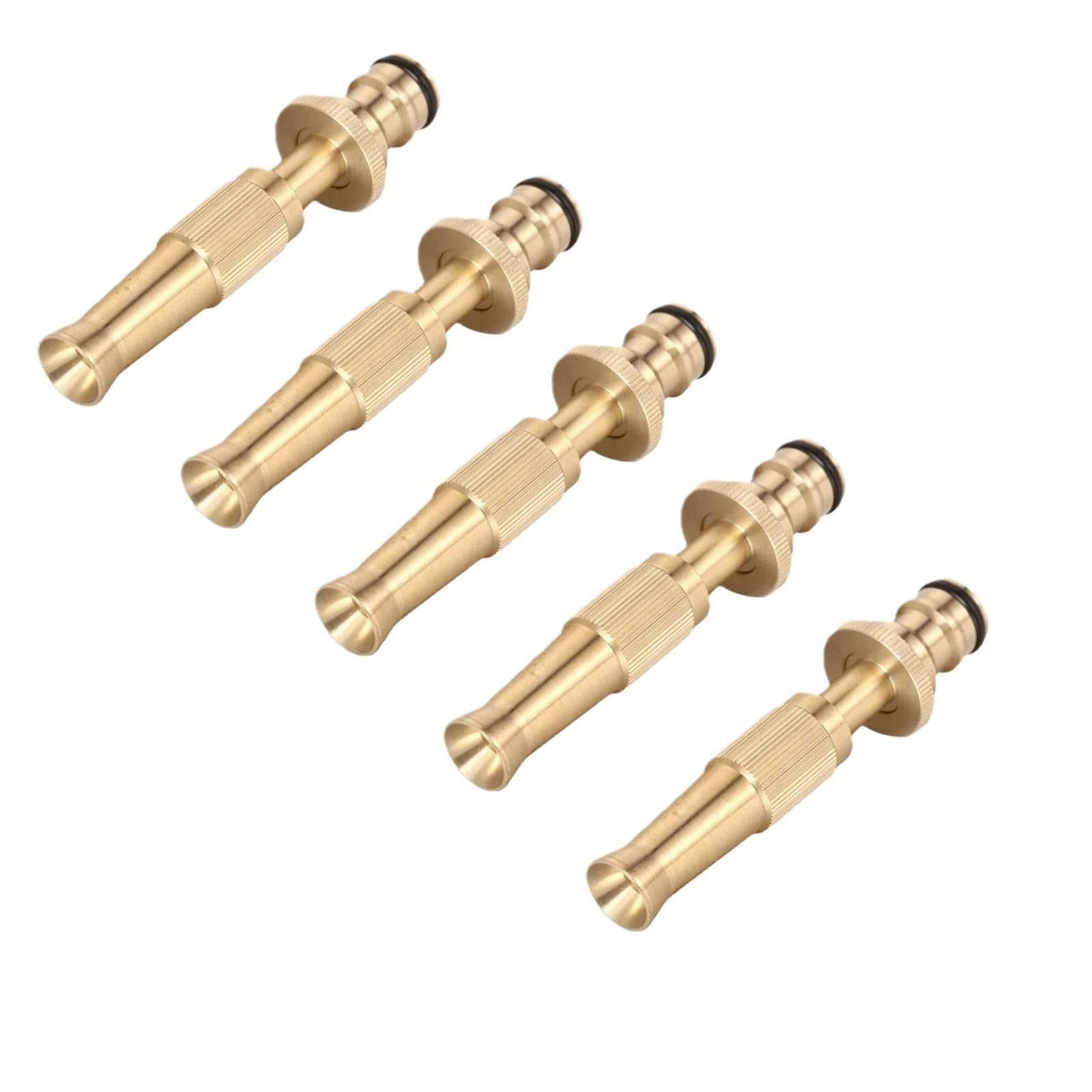 Lcvzxcfkx 5 Pcs Aluminum Alloy Hose Nozzle, High Pressure Water Spray Machine