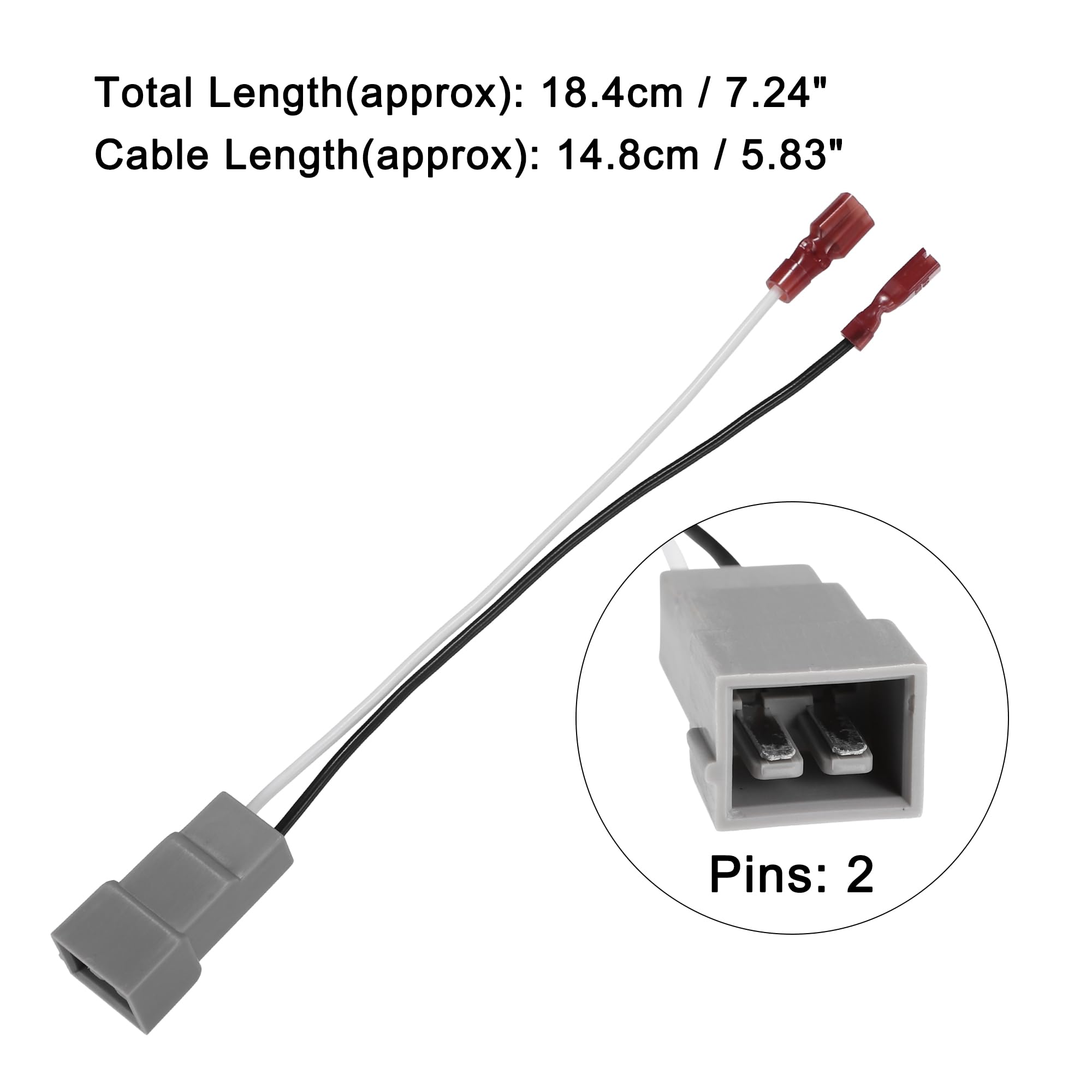 QUARKZMAN 4pz Adattatore Cablaggio Connettore Altoparlante Auto per Chrysler Voyager