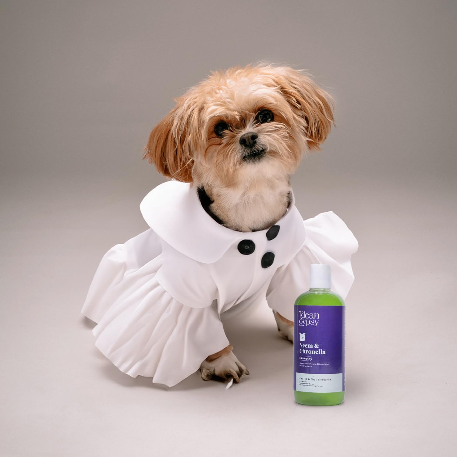 Klean Gypsy - Neem & Citronella Dog and Cat Shampoo - Tick & Flea Repellent, Skin Soothing, 300ml (B0CK5X7V29) Amazon Price History, Amazon Price Tracker