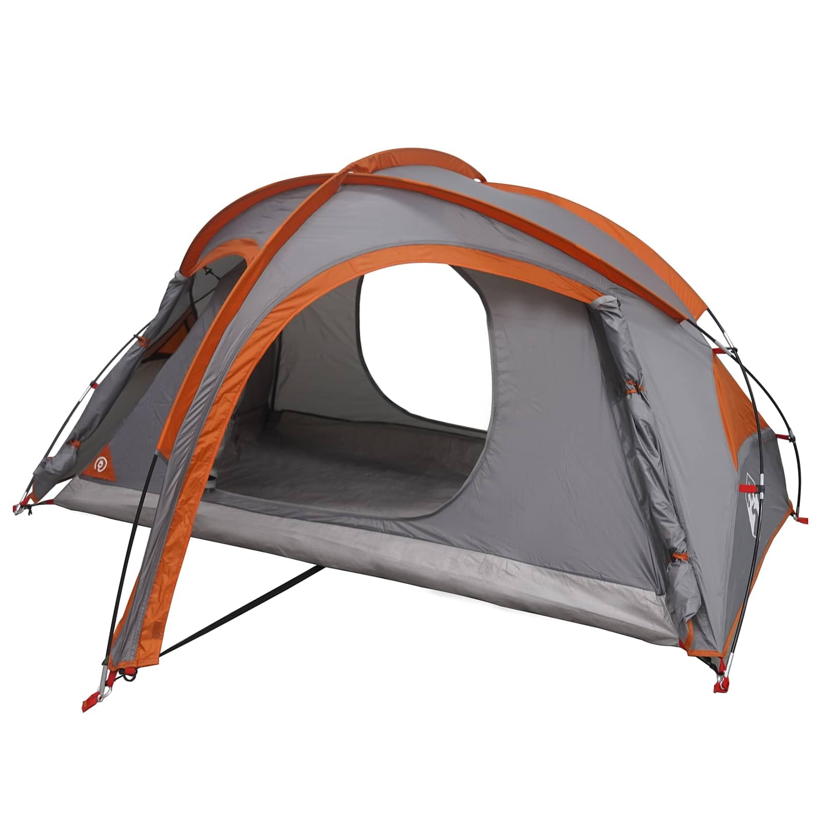 Tenda da Trekking 2 Persona Impermeabile Poliestere 185T PU Grigio