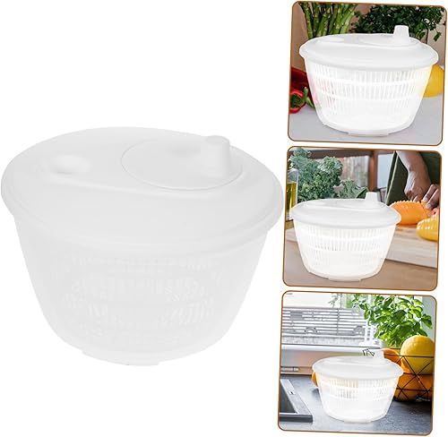 Miniatura 8 de OKUMEYR Deshidratador de verduras Secador solar para verduras Colador de verduras Cesta de drenaje de frutas y verduras Cuenco de lavado de arroz