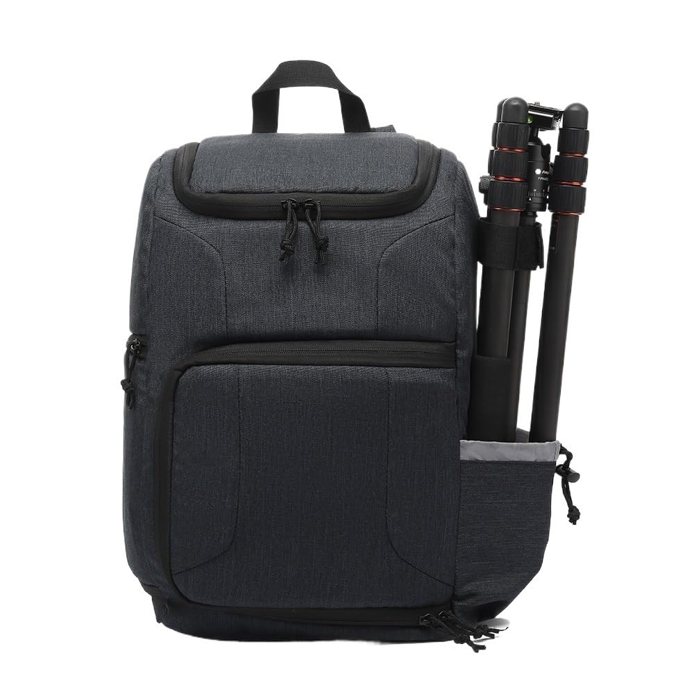 Borsa Reflex Zaino fotografico multifunzionale impermeabile Grande capacità Borsa fotografica portatile da viaggio Fotografia for esterni(GRAY)