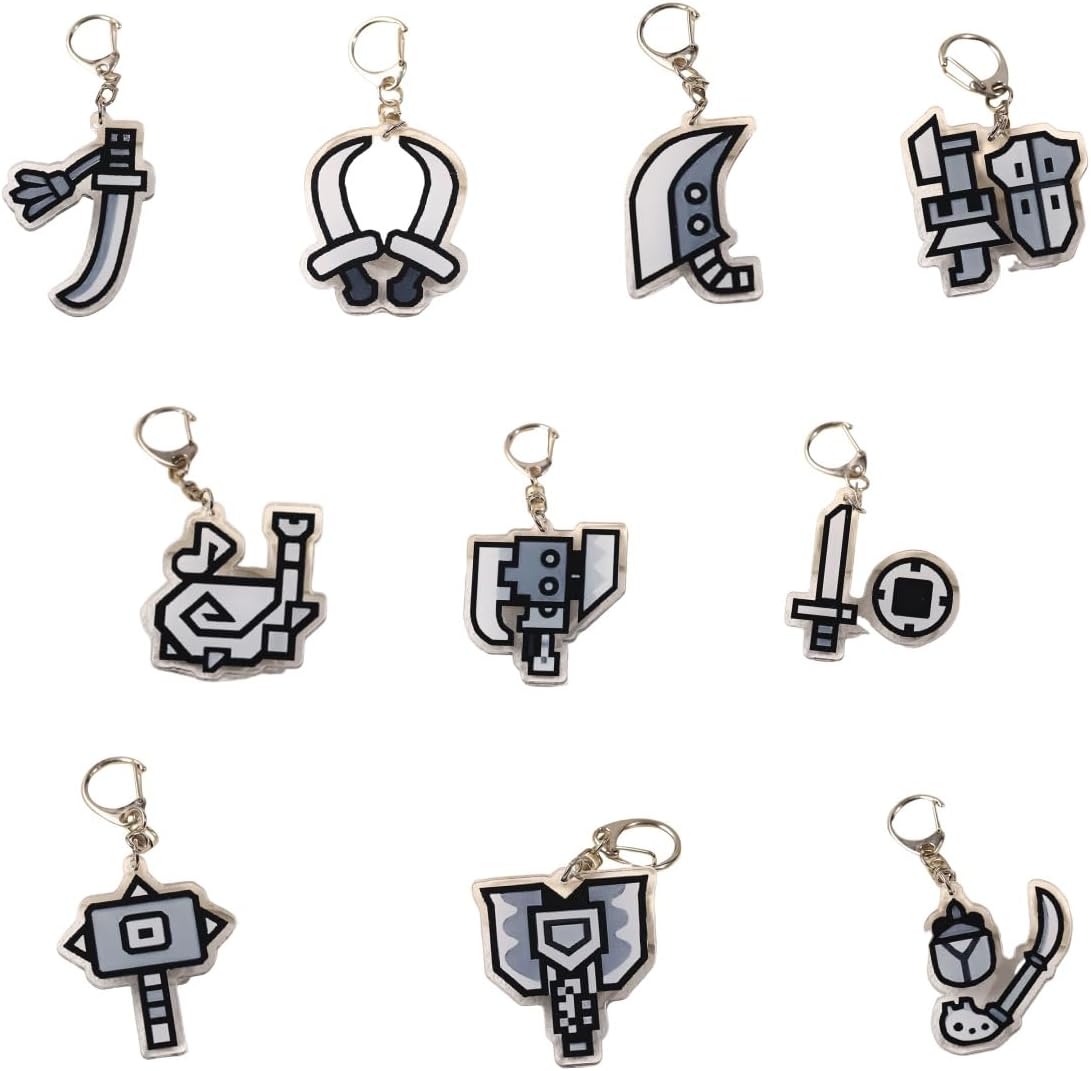 Amazon.co.jp: [Zipucos] モンスターハンター キーホルダー ペンダント