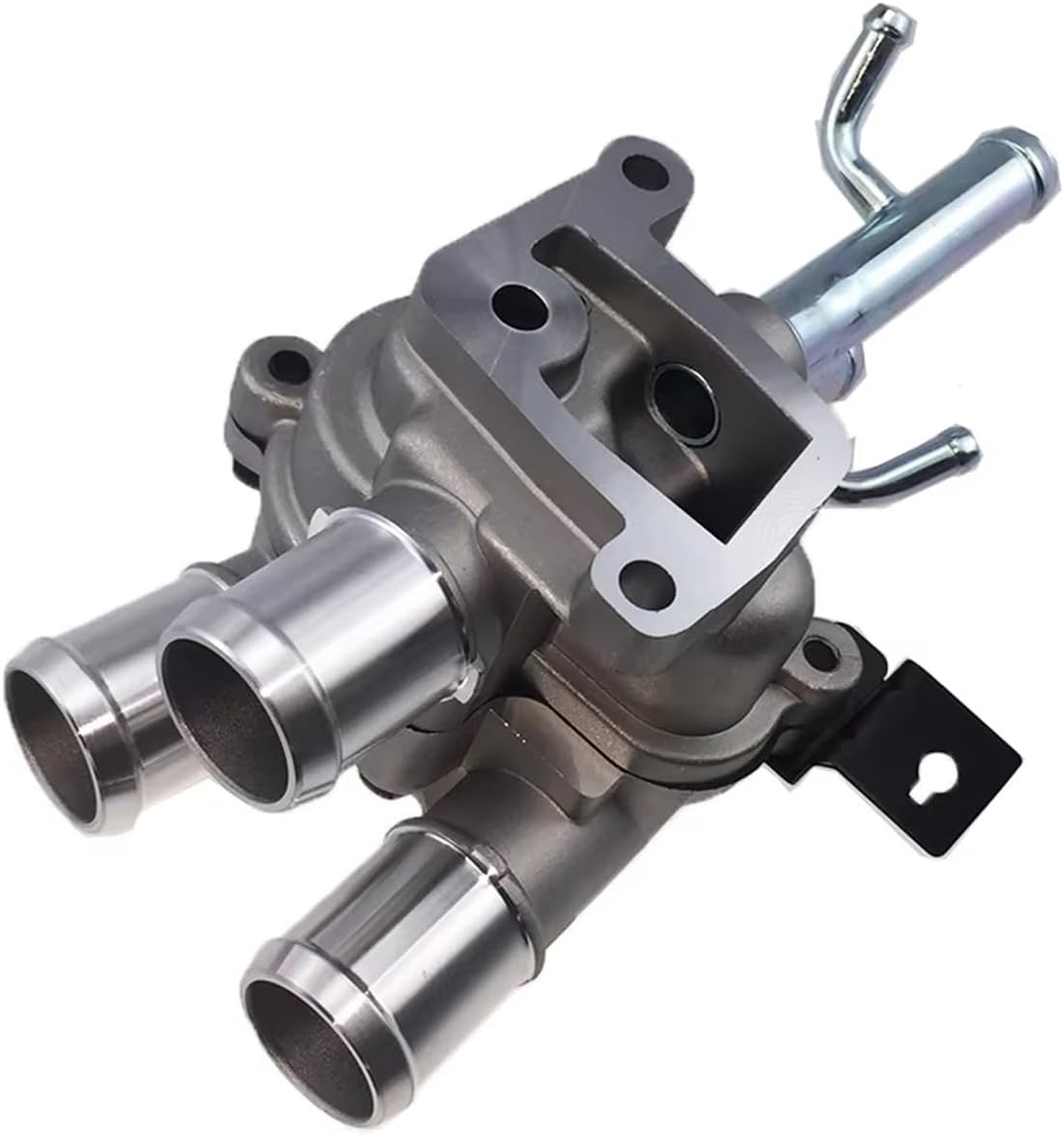 Car Accessories Compatible with Hyundai for Accent for Matrix Aluminum Thermostat Housing Engine Coolant Water Pump Outlet 2562026120 2562026160