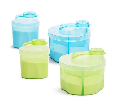 Dispensador de fórmula, combo, paquete, Munchkin, VerdeAzul