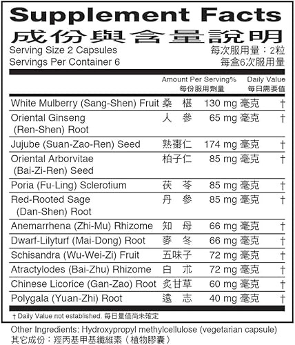 Miniatura 5 de Shui De An Cápsulas Suplemento Herbario (12 Cápsulas por caja) (2 Cajas)