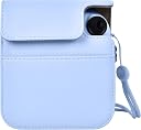 Careflection Protective & Portable Case Compatible with Fujifilm for Instax Mini 12 Instant Camera with Accessories Pocket and Adjustable Strap (Light Blue) gallery image