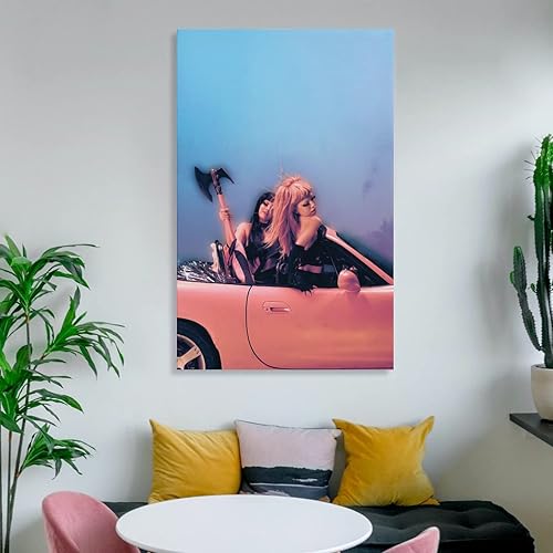 Miniatura 6 de TRAVVA Carnage (feat. Lucy Loone) por Jazmin Bean - Póster de lienzo para decoración de sala de estar, dormitorio, regalo XINGYI, estilo sin marco,