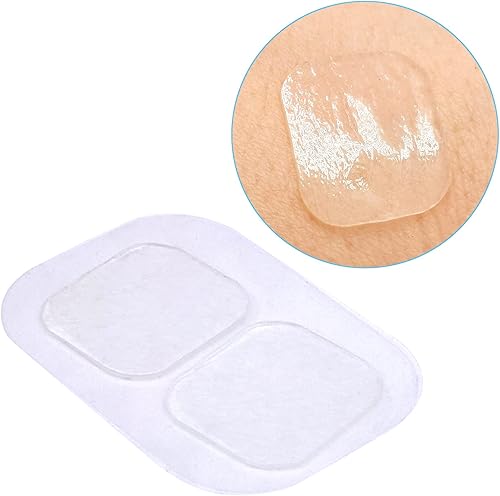 Miniatura 2 de Almohadillas de gel de electrodo para reloj de parada de ronquidos y pulseras antironquidos  Paquete de 10 pares