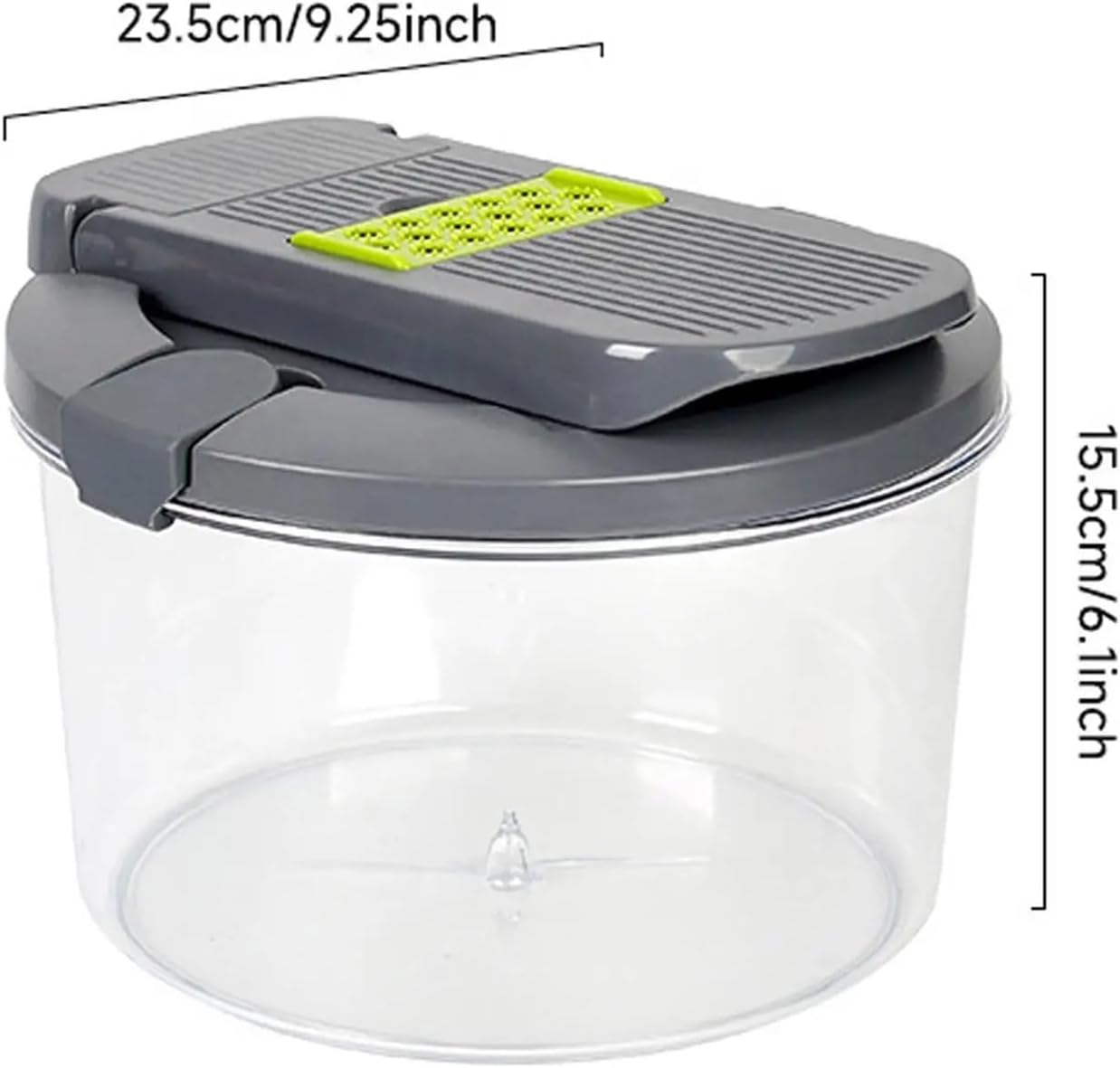 13 in 1 Vegetable Chopper Food Manual Shredder Slicer Dicer with Drain Basket Kitchen Tool for Onion Garlic Potato