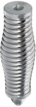 Checkers Heavy Duty Threaded Hex Warning Whip Safety Flag Spring Mount for 3 to 8 Poles - Industrial Safety Flags for Trucks, Mining, Construction - Made in The USA - FS7006U-DUD