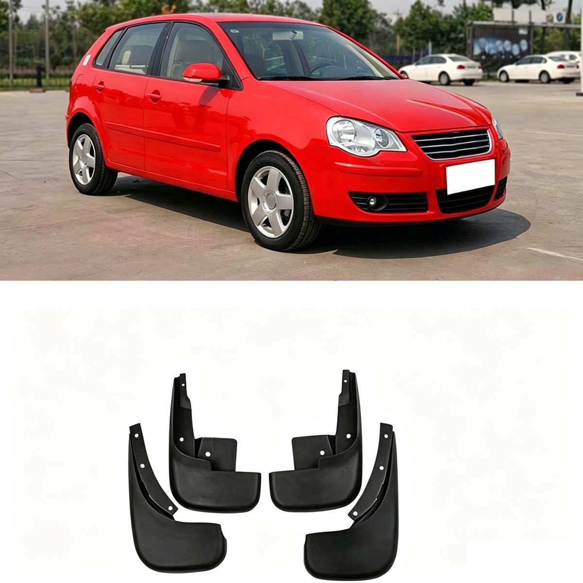 Garde-Boue pour VW Polo 2004-2010 : Accessoires Extérieurs de Protection Voiture