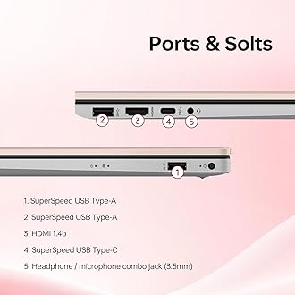 HP Premium 17.3" Laptop, 17.3" HD+ Touchscreen, Intel Core i7-1355U, 32GB RAM, 2TB SSD, Webcam, HDMI, Backlit KB, FP Reader, Wi-Fi 6, Win 11 H, Pale Rose Gold, PCO Laptop Cooler Bundle