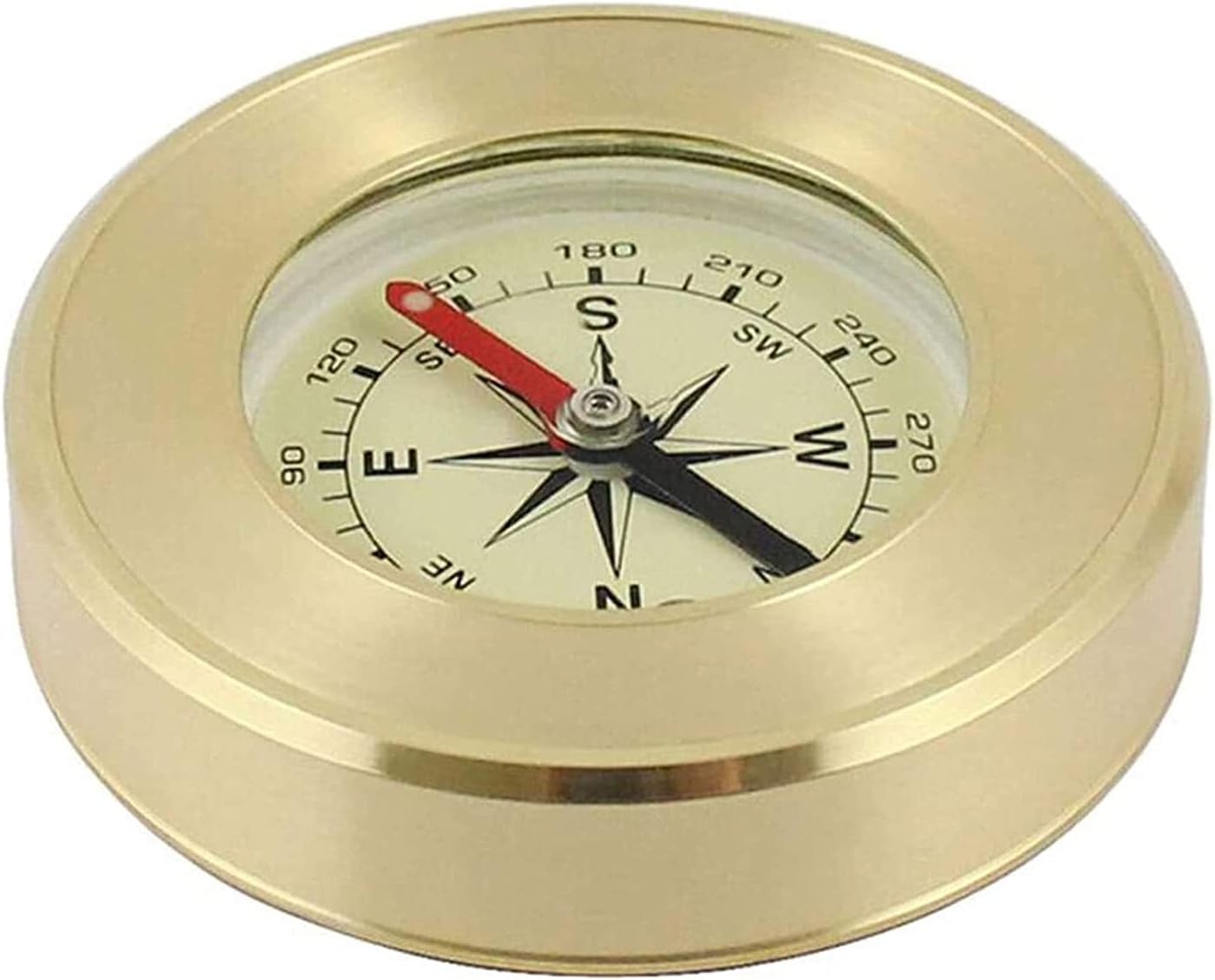 屋外コンパス、懐中時計スタイルの多機能蛍光コンパス ナビゲーション アウトドア スポーツ キャンプ ハイキング ナビゲーション ツー