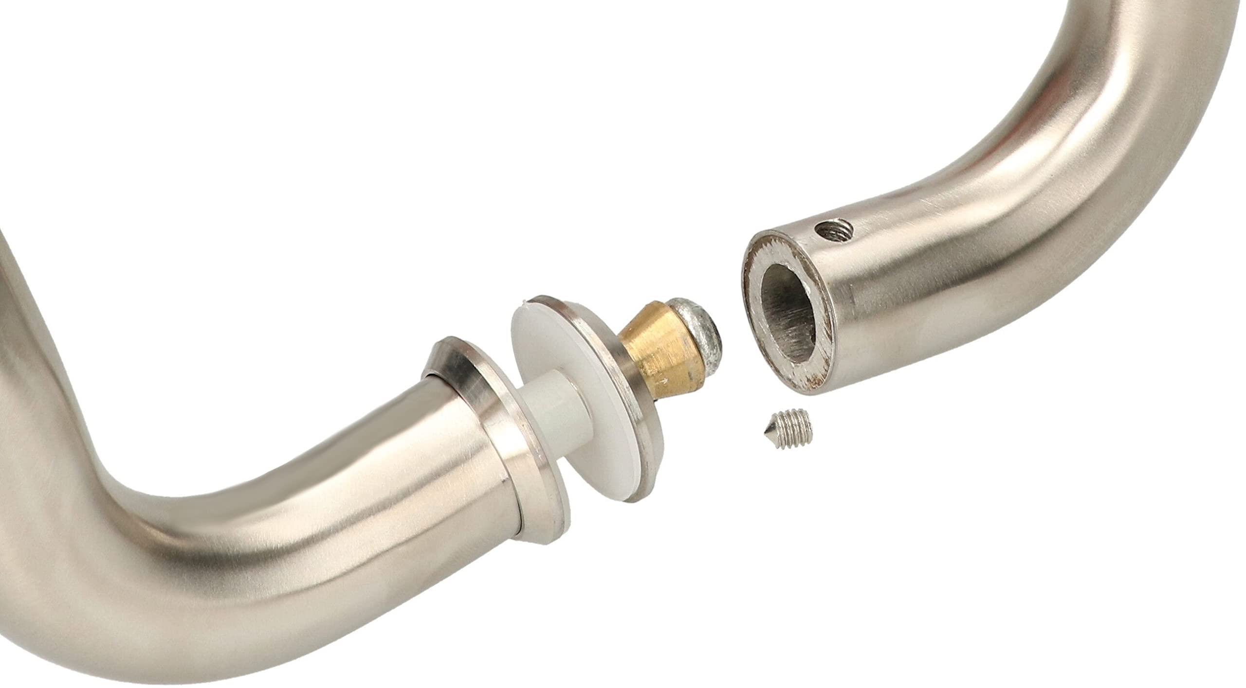 KOTARBA® 2 pezzi maniglia per porta di casa, 300 mm, acciaio inox, maniglia per porta di casa