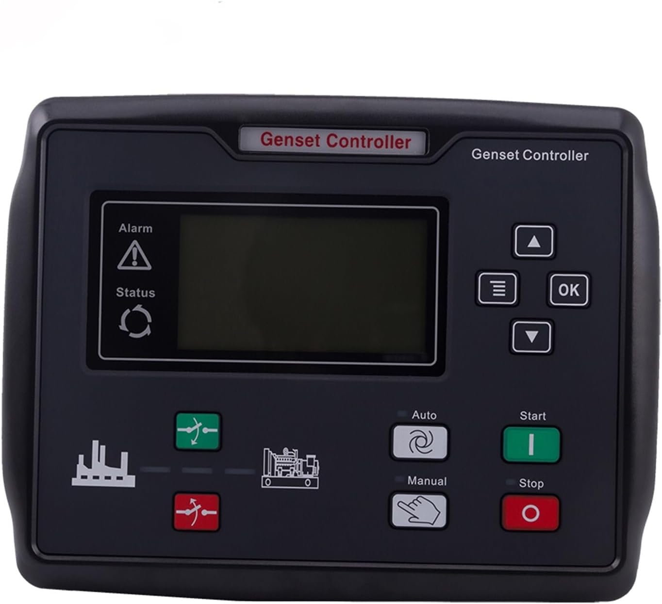 1PCS Genset Controller 6110N LCD Control Auto Start Remote Electronic Board Generator Parts Monitor Pannel